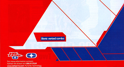 No Fear ad detail, 2001